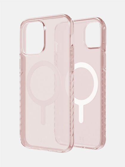 Carve Pink Case with MagSafe for iPhone 14 Plus, , large